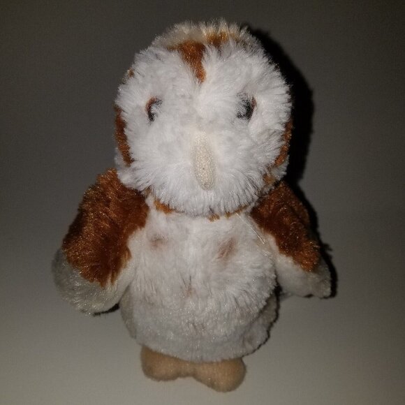 Rafter Barn Owl Plush Douglas Cuddle Toys 7" Stuffed Animal Lovey Brown SOFT - Picture 1 of 7
